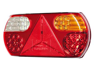 LED-TAKAVALO OIK. 12V VASTUKSELLA