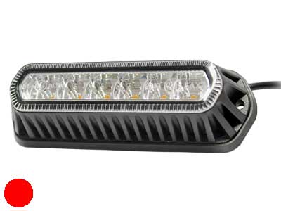 LED MAJAKKA/VAROITUSVALO 10-30V PUN #