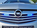 LED-TASOVILKKU SININEN 12/24V 110X32X22