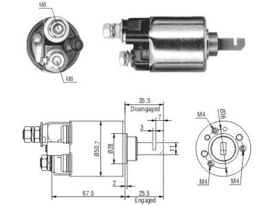 SOLENOIDI MITSUBA / HONDA