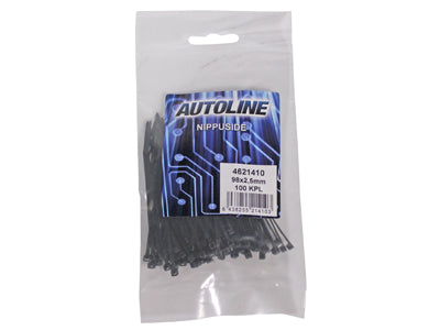 NIPPUSIDE MUSTA AUTOLINE 98X2,5 100 KPL PUSSI