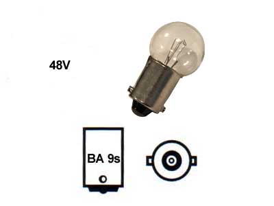 48V 5W BA9S TRUKKIPOLT.