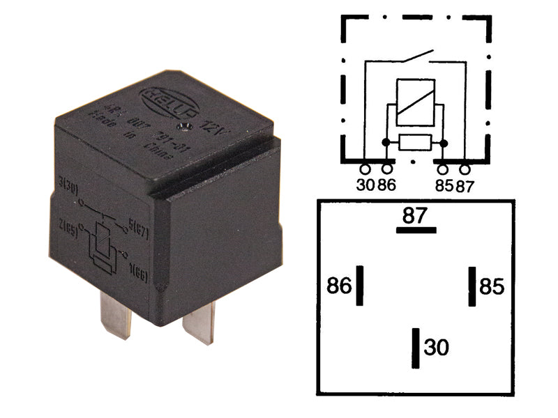 RELE 12V 40A 4-N.VASTUS