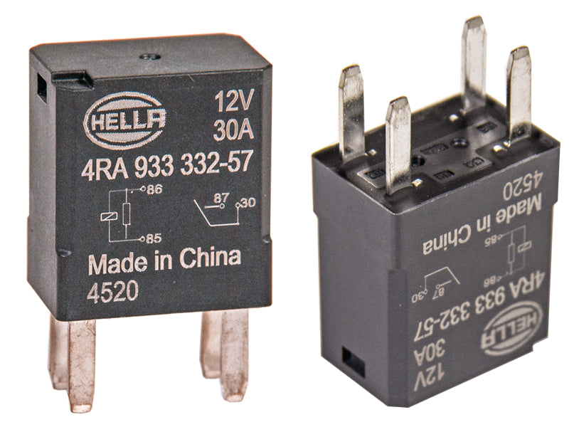 RELE 12V 30A VASTUKSELLA