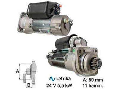 STARTTI IS1180 24V 5,5KW VALMET