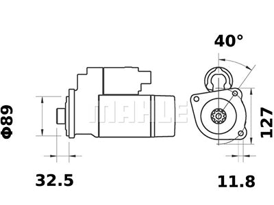STARTTI IS1294 24V 5,5KW