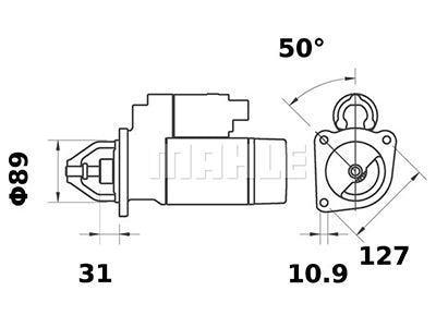 STARTTI IS0741 KHD 24V 4KW