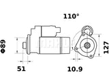 STARTTI IS1209 KHD 24V 6,5KW