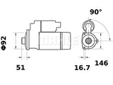 STARTTI IS1183 CAT 24V 9KW