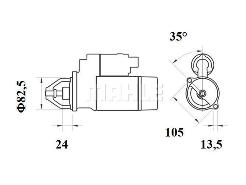 STARTTI 12V MS 725