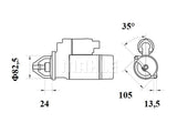 STARTTI 12V MS 725