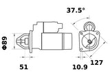 STARTTI 12V NEW HOLLAND