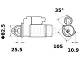 STARTTI IS1231 KHD 12V 2,6KW