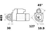 STARTTI IS0999 12V 4,2KW