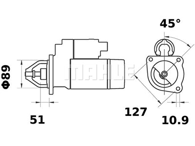 STARTTI IS1056 12V 4,2KW
