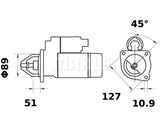 STARTTI MAHLE MS242 24V 4KW