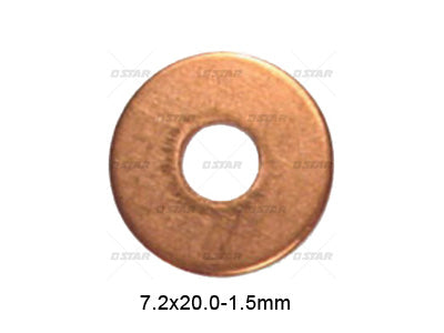 SUUTTIMEN POHJATIIVISTE 7,2X20X1,5MM