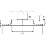 JARRULEVY 2 KPL/PKT, TAKA, HONDA
