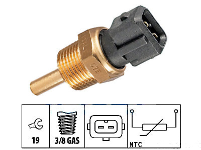 LÄMPÖTUNNISTIN (JÄÄHD.NESTE) 3/8 GAS 2-NAP