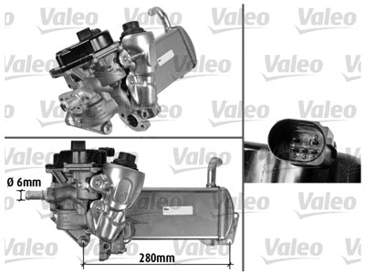 EGR-VENTTIILI AUDI,VW 2,0TDI 10-