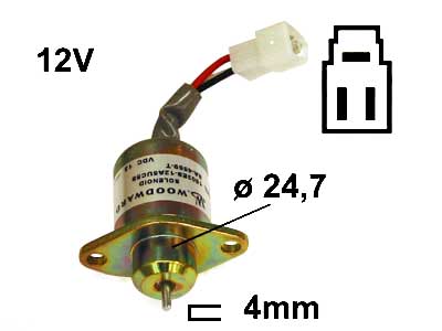 PYS.SOLENOIDI 12V KUBOTA