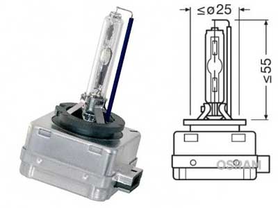 OSRAM D1S CLASSIC 66140CLC