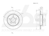 JARRULEVY SBS, 2 KPL/PKT, TAKA, FORD