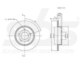 JARRULEVY SBS, 2 KPL/PKT, TAKA, FORD