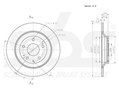 JARRULEVY SBS, 2 KPL/PKT, TAKA, MAZDA