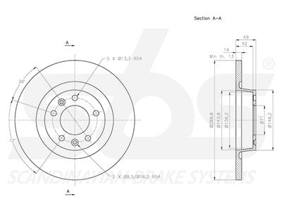 JARRULEVY SBS, 2 KPL/PKT, TAKA, CITROEN, FIAT, PEUGEOT, TOYOTA