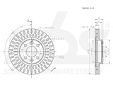 JARRULEVY SBS, 2 KPL/PKT, ETU, DACIA, NISSAN, RENAULT, SMART
