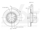 JARRULEVY SBS, 2 KPL/PKT, TAKA, MAZDA