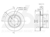 JARRULEVY SBS, 2 KPL/PKT, TAKA, MITSUBISHI, VOLVO