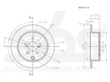 JARRULEVY SBS, 2 KPL/PKT, TAKA, SUBARU