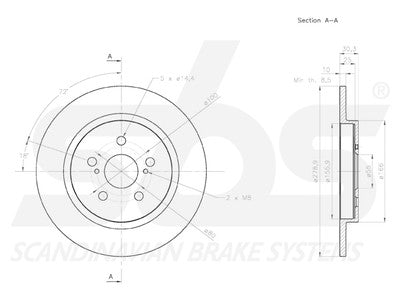 JARRULEVY SBS, 2 KPL/PKT, TAKA, LEXUS, TOYOTA