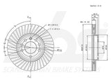 JARRULEVY SBS, 2 KPL/PKT, ETU, CHEVRO, LOT, OPEL, SAAB