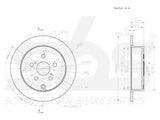 JARRULEVY SBS, 2 KPL/PKT, TAKA, TOYOTA