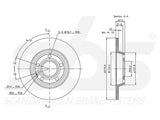 JARRULEVY SBS, 2 KPL/PKT, TAKA, SEAT, VW