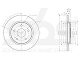 JARRULEVY SBS, 2 KPL/PKT, TAKA, CHRYSLER, DODGE, FIAT, VW
