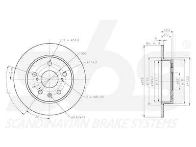 JARRULEVY SBS, 2 KPL/PKT, TAKA, SUZUKI