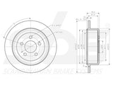JARRULEVY SBS, 2 KPL/PKT, TAKA, CHRYSLER