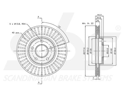JARRULEVY SBS, 2 KPL/PKT, ETU, FORD, SEAT, VW