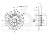 JARRULEVY SBS, 2 KPL/PKT, ETU, DACIA, LADA, NISSAN, RENAULT