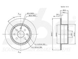 JARRULEVY SBS, 2 KPL/PKT, TAKA, CHEVROLET, OPEL