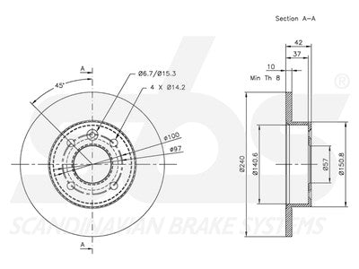 JARRULEVY SBS, 2 KPL/PKT, TAKA, CHEVROLET, OPEL