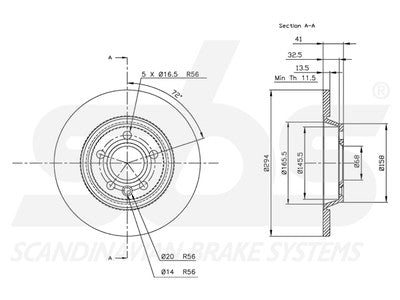 JARRULEVY SBS, 2 KPL/PKT, TAKA, FORD , SEAT, VW