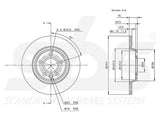 JARRULEVY SBS, 2 KPL/PKT, TAKA, FORD , SEAT, VW