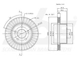 JARRULEVY SBS, 2 KPL/PKT, ETU, JEEP, RENAULT