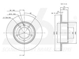 JARRULEVY SBS, 2 KPL/PKT, TAKA, NISSAN, OPEL, RENAULT