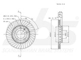 JARRULEVY SBS, 2 KPL/PKT, ETU, SKODA, VW